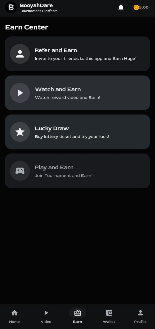 App Screenshot 3 - Profile