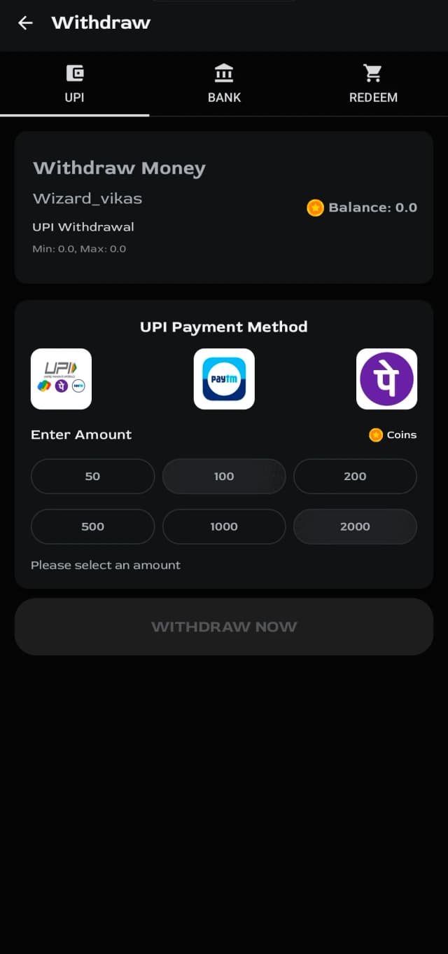 App Screenshot 4 - Wallet